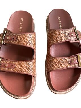 Woman's Sandals Cole Haan Marisol Footbed Sandals NEW without box size 8 Medium.